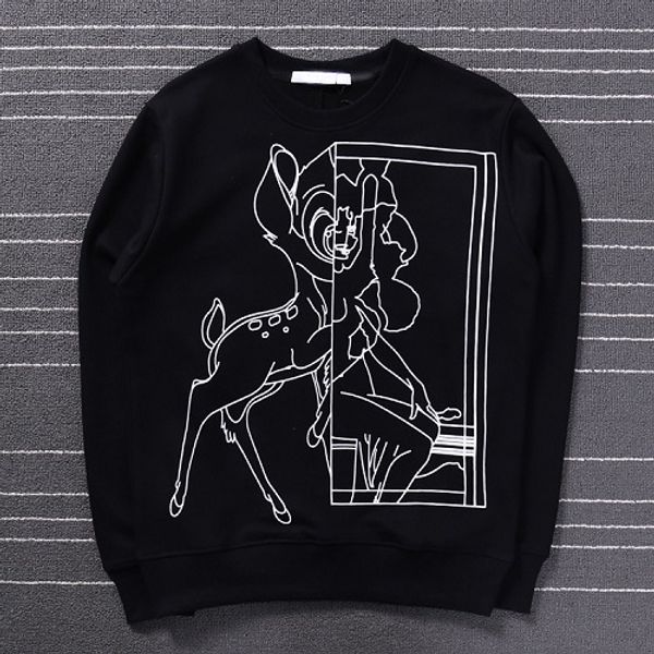 2017 new autumn and winter tide brand deer bibi sets of sets of sweater loose cotton men and women lovers coat
2017 new autumn and winter tide brand deer bibi sets of sets of sweater loose cotton men and women lovers coat