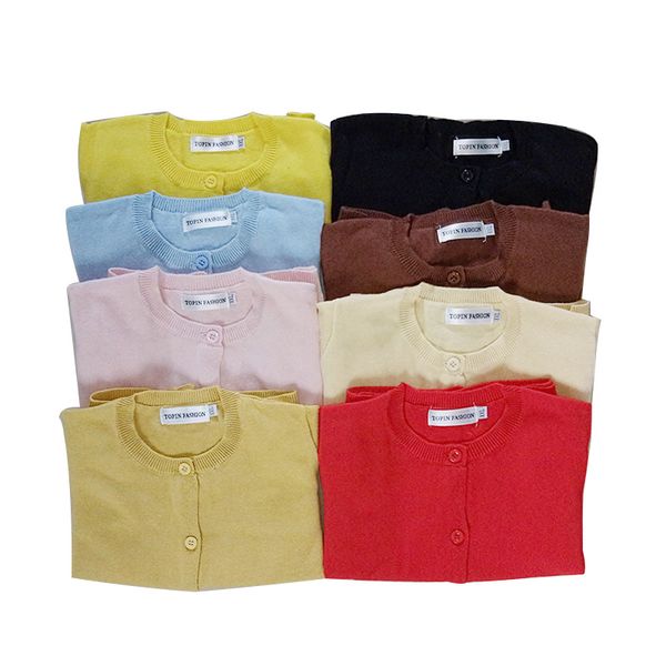Classic Solid Cardigan Sweaters for Baby girl Kids clothing Not ball 100%Cotton Knitwear Multi colors 2017 Autumn Pink yellow Black
Classic Solid Cardigan Sweaters for Baby girl Kids clothing Not ball 100%Cotton Knitwear Multi colors 2017 Autumn Pink yellow Black