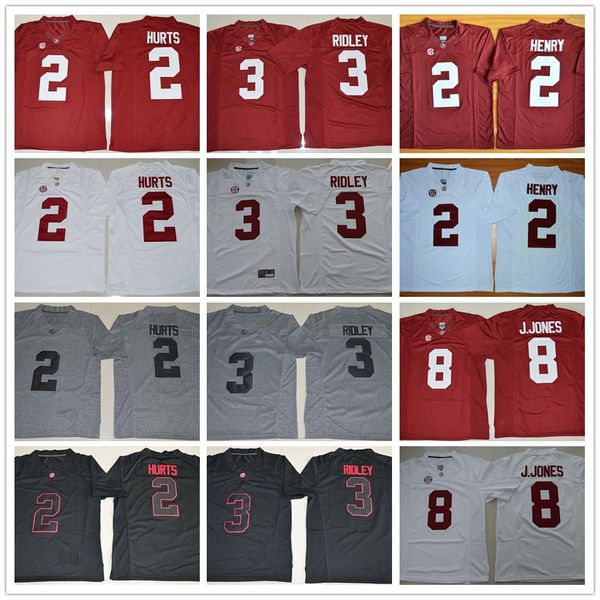 college alabama crimson tide football jerseys 2 jalen hurts 3 ridley blackout gridiron gray red white 8 julio jones 2 derrick henry jersey, Black
college alabama crimson tide football jerseys 2 jalen hurts 3 ridley blackout gridiron gray red white 8 julio jones 2 derrick henry jersey, Black