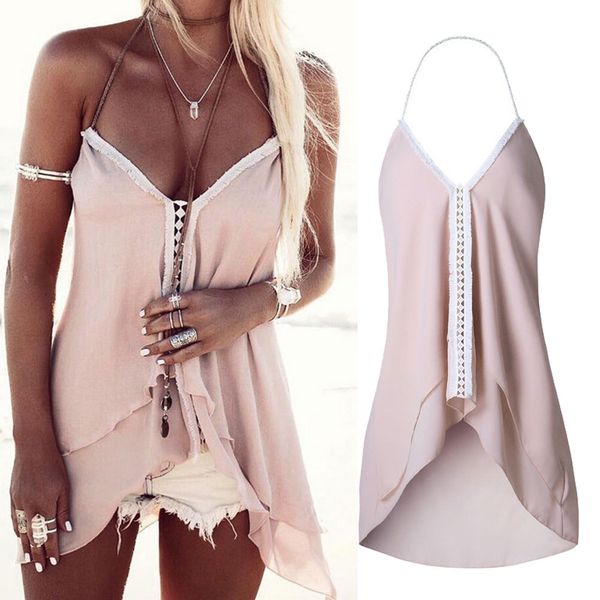 Ladies Nude Casual Sexy Bohemian Open Back Backless Sleeveless Halter Summer V-Neck Tops Womens Blouse T-Shirt Shirt Tee Jumper
Ladies Nude Casual Sexy Bohemian Open Back Backless Sleeveless Halter Summer V-Neck Tops Womens Blouse T-Shirt Shirt Tee Jumper