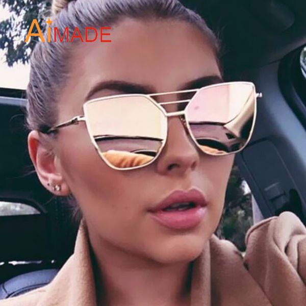 wholesale-aimade 2018 vintage brand designer cat eye sunglasses women fashion gothic cateye mirror female retro sun glasses oculos uv400, White;black
wholesale-aimade 2018 vintage brand designer cat eye sunglasses women fashion gothic cateye mirror female retro sun glasses oculos uv400, White;black