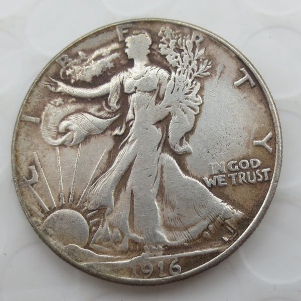 Высокое качество 1916d прогулки Liberty полдоллара монета копия Оптовая продажа высокое качество дешевой цене завода 
Высокое качество 1916d прогулки Liberty полдоллара монета копия Оптовая продажа высокое качество дешевой цене завода
