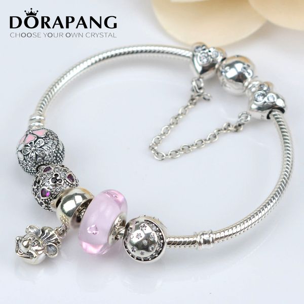 dorapang 925 sterling silver mix style popular dream miqi lovely beads sets bracelets fit charm diy bracelet for women send the boxs, Black
dorapang 925 sterling silver mix style popular dream miqi lovely beads sets bracelets fit charm diy bracelet for women send the boxs, Black