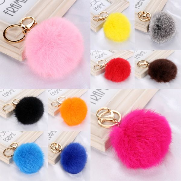30 color 1.5 inch 8cm artificial rabbit fur ball keychain ear pompom phone bag charm pendant women gift c96q, Silver
30 color 1.5 inch 8cm artificial rabbit fur ball keychain ear pompom phone bag charm pendant women gift c96q, Silver