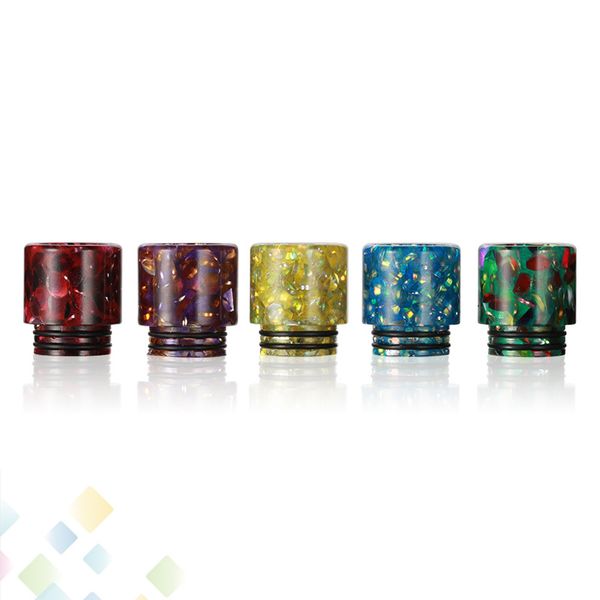 810 Epoxy Resin Drip Tips for TFV8 TFV12 Kennedy Goon 528 RDA Atomizers Colorful Mouthpieces Individual Acrylic package DHL Free
810 Epoxy Resin Drip Tips for TFV8 TFV12 Kennedy Goon 528 RDA Atomizers Colorful Mouthpieces Individual Acrylic package DHL Free