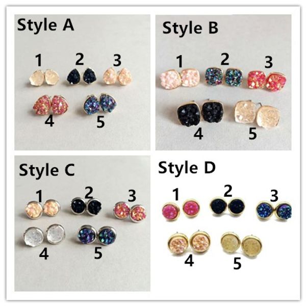 4 styles kite shine earring, durzy rock lava crystal stone stone, 5 colors, cute jewelry gift for women, hign quality, Golden;silver
4 styles kite shine earring, durzy rock lava crystal stone stone, 5 colors, cute jewelry gift for women, hign quality, Golden;silver