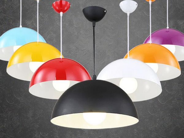 Hanging lighting Semicircle aluminum single-head pendant light black white Red Multicolor Simple Fashion Pendant light Home pendant Lamps
Hanging lighting Semicircle aluminum single-head pendant light black white Red Multicolor Simple Fashion Pendant light Home pendant Lamps