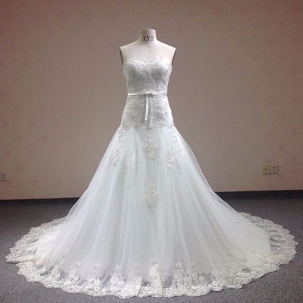 sweetheart sleeveless backless lace print sashes mermaid wedding dresses lace graceful mermaid bridal gown 2018 lace appliques wedding party, White
sweetheart sleeveless backless lace print sashes mermaid wedding dresses lace graceful mermaid bridal gown 2018 lace appliques wedding party, White