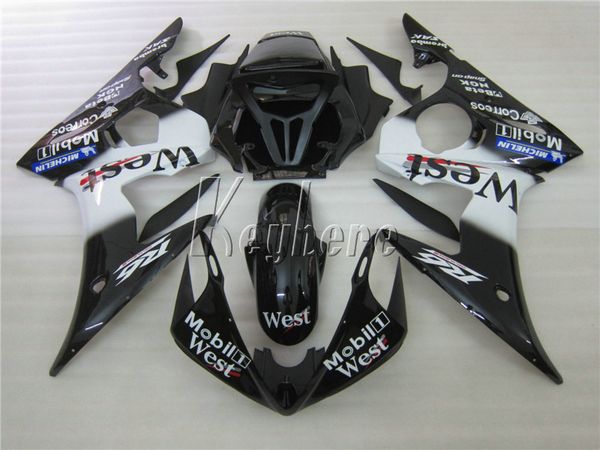bodywork plastic fairing kit for yamaha r6 2003-2005 black white fairings set yzf r6 03 04 05 iy38
bodywork plastic fairing kit for yamaha r6 2003-2005 black white fairings set yzf r6 03 04 05 iy38