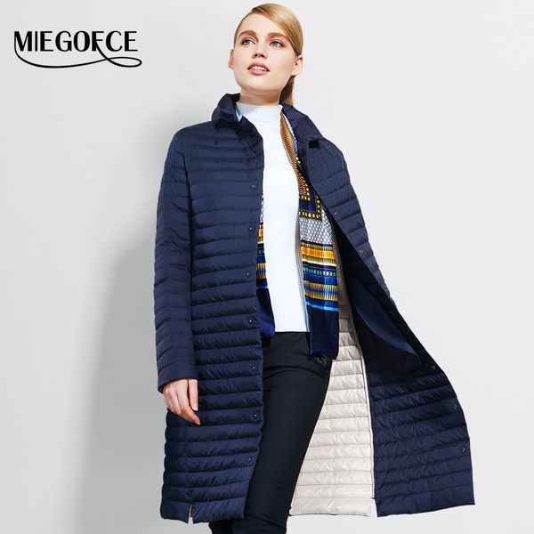 wholesale- 2017 thin women quilted parkas long women cotton padded jacket spring windproof womens spring jackets coats new design miegofce, Black
wholesale- 2017 thin women quilted parkas long women cotton padded jacket spring windproof womens spring jackets coats new design miegofce, Black