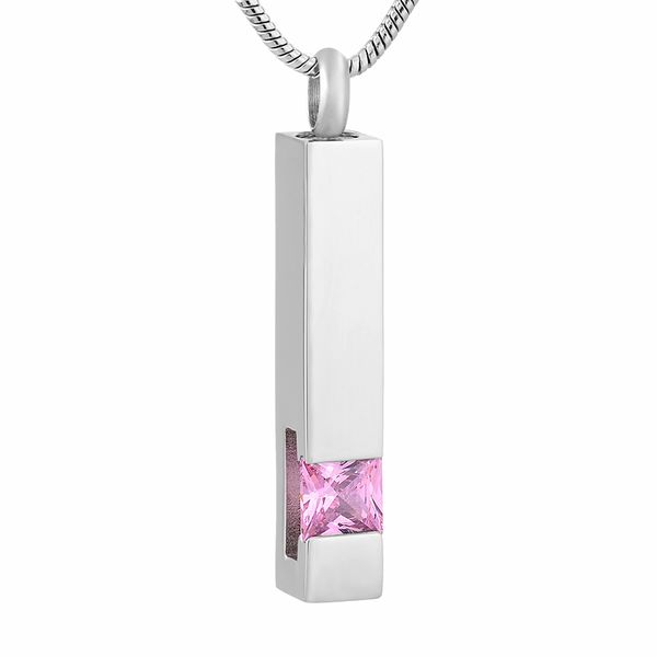 ijd9726 purple/blue/pink clear/red rhinestone cylinder urn pendant necklace for pet/human cremation jewelry by everlasting memories, Silver
ijd9726 purple/blue/pink clear/red rhinestone cylinder urn pendant necklace for pet/human cremation jewelry by everlasting memories, Silver