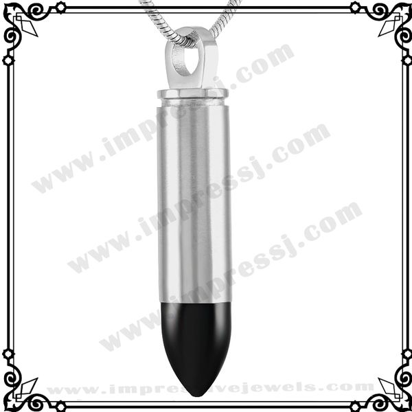 ijd2063 bullet keepsake urn pendant 50pcs/lot stainless steel cremation jewelry memory ashes stash pendant necklace, Silver
ijd2063 bullet keepsake urn pendant 50pcs/lot stainless steel cremation jewelry memory ashes stash pendant necklace, Silver