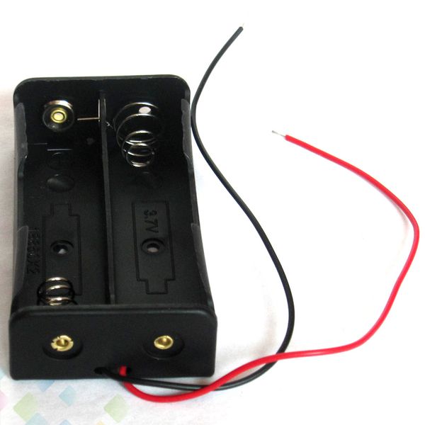 DIY 2pcs Battery Storage Case Box Holder for 2 * 18650 Lithium Battery Holder DIY Power Supply 7.4V High quality DHL Free
DIY 2pcs Battery Storage Case Box Holder for 2 * 18650 Lithium Battery Holder DIY Power Supply 7.4V High quality DHL Free