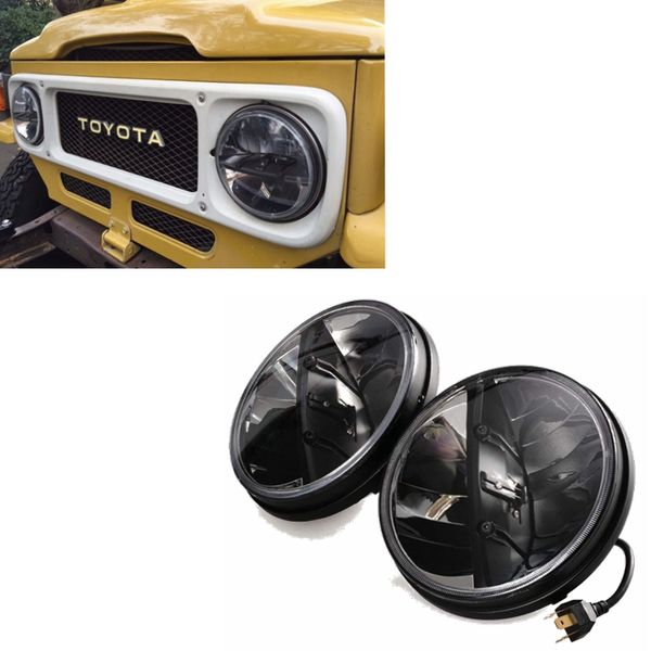 7" round led headlights 36w led headlamp for land cruiser fj40, jeep cj & wrangler - set of 2
7" round led headlights 36w led headlamp for land cruiser fj40, jeep cj & wrangler - set of 2