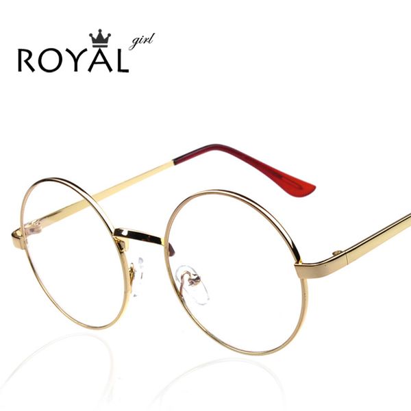 wholesale- royal girl vintage round spectacles metal eyeglasses frames clear lens glasses ss797, Silver
wholesale- royal girl vintage round spectacles metal eyeglasses frames clear lens glasses ss797, Silver
