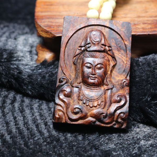 wooden lucky amulet talisman buddha guanyin bodhisattva genuine natural old purple oily pear chinese hainan huanghuali necklace pendant
wooden lucky amulet talisman buddha guanyin bodhisattva genuine natural old purple oily pear chinese hainan huanghuali necklace pendant