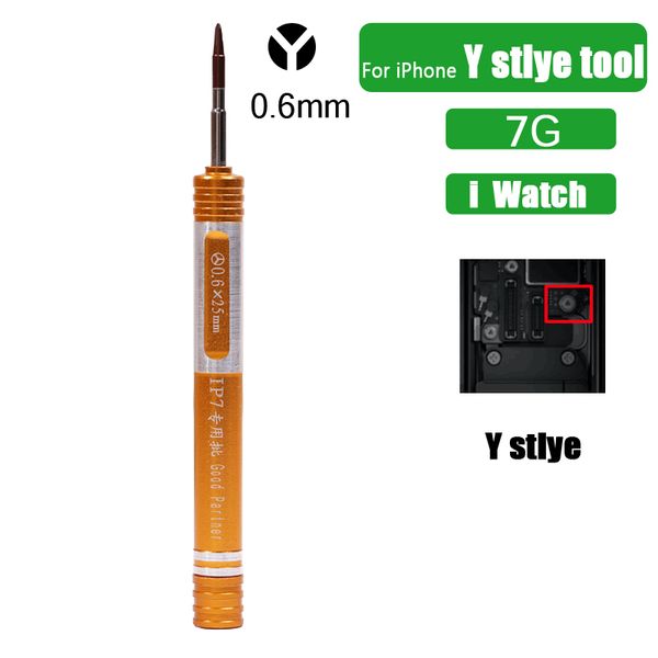 High Quality Hand Y Tool 0.6mm Screwdriver Special Tri-point For iPhone 7 7Plus LCD Screen Display & Battery Disassemble Opening Repair
High Quality Hand Y Tool 0.6mm Screwdriver Special Tri-point For iPhone 7 7Plus LCD Screen Display & Battery Disassemble Opening Repair