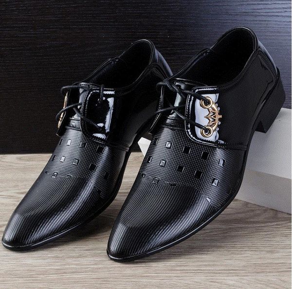 dress italian style mens casual oxfords suit shoes office men's wedding shoes dress wedding derby shoes flats leather zapatos hombre, Black
dress italian style mens casual oxfords suit shoes office men's wedding shoes dress wedding derby shoes flats leather zapatos hombre, Black