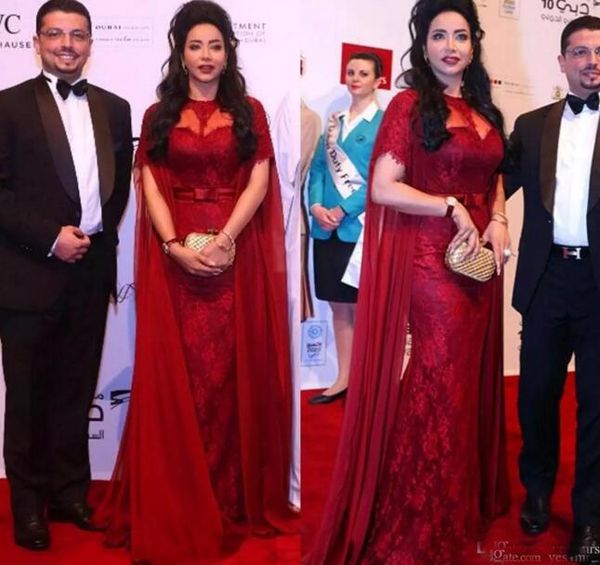 2021 new vestidos burgundy lace prom dresses vintage evening gowns with sleeve saudi arabia trumpet evening dresses, Black
2021 new vestidos burgundy lace prom dresses vintage evening gowns with sleeve saudi arabia trumpet evening dresses, Black