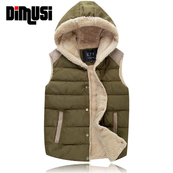 wholesale- dimusi winter vest men male hooded thick warm men's vests fashion solid male vests multicolor sleeveless jacket 4xl,ya393, Black;white
wholesale- dimusi winter vest men male hooded thick warm men's vests fashion solid male vests multicolor sleeveless jacket 4xl,ya393, Black;white