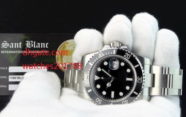 luxury date 116610 ln mens steel black ceramic bezel 40mm 2813 movement automatic mens watch watches the latest version, Slivery;brown
luxury date 116610 ln mens steel black ceramic bezel 40mm 2813 movement automatic mens watch watches the latest version, Slivery;brown