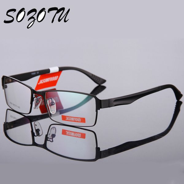 wholesale- optical eyeglasses frame men computer simple eye glasses spectacle frame for male transparent clear lens armacao oculos de yq196, Silver
wholesale- optical eyeglasses frame men computer simple eye glasses spectacle frame for male transparent clear lens armacao oculos de yq196, Silver