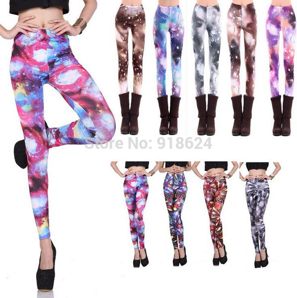 wholesale- 2017 women punk novelty galaxy space star sky fireworks graphic digital printed super stretch leggings pants, Black
wholesale- 2017 women punk novelty galaxy space star sky fireworks graphic digital printed super stretch leggings pants, Black