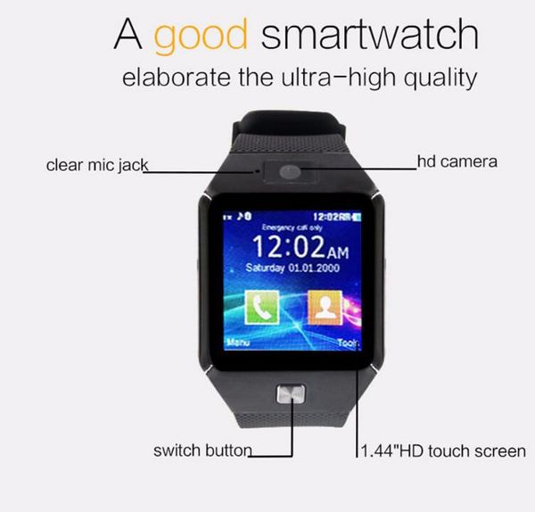 dz09 smart watch wrisbrand android smart sim intelligent mobile phone watch can record the sleep state smart watch 50pcs
dz09 smart watch wrisbrand android smart sim intelligent mobile phone watch can record the sleep state smart watch 50pcs