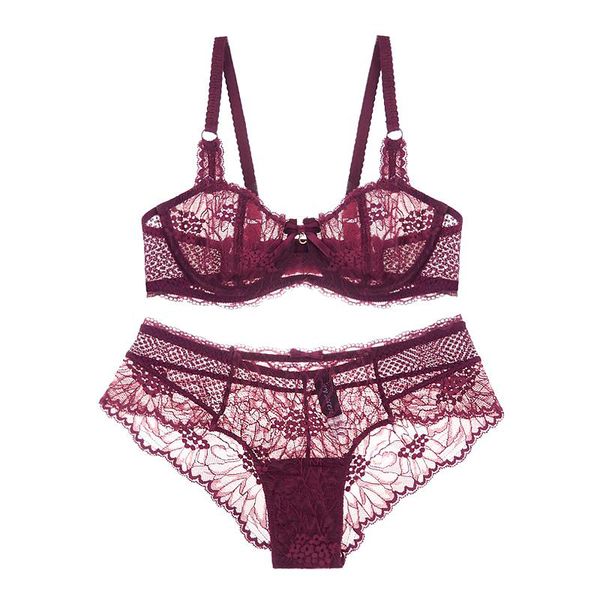 transparent bra push up thin lingerie brief set lace nylon embroidery intimates underwear women black friday deals bralette panties set, Red;black
transparent bra push up thin lingerie brief set lace nylon embroidery intimates underwear women black friday deals bralette panties set, Red;black