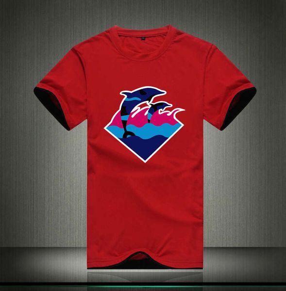 u1177# s-5xl fashion pink dolphin t shirt o-neck breathable cotton men's short ing, White;black
u1177# s-5xl fashion pink dolphin t shirt o-neck breathable cotton men's short ing, White;black