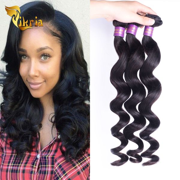brazilian virgin hair loose wave indian malaysian peruvian human hair wefts 3 bundles non remy hair natural black color
brazilian virgin hair loose wave indian malaysian peruvian human hair wefts 3 bundles non remy hair natural black color