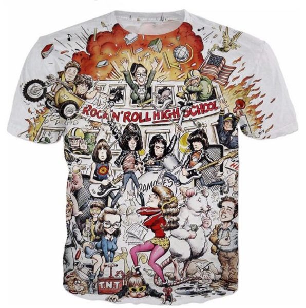 Newest Fashion Men/Women Rock N Roll Highschool Summer Style Funny Unisex 3D Print Casual T-Shirt S---5XL AA700
Newest Fashion Men/Women Rock N Roll Highschool Summer Style Funny Unisex 3D Print Casual T-Shirt S---5XL AA700
