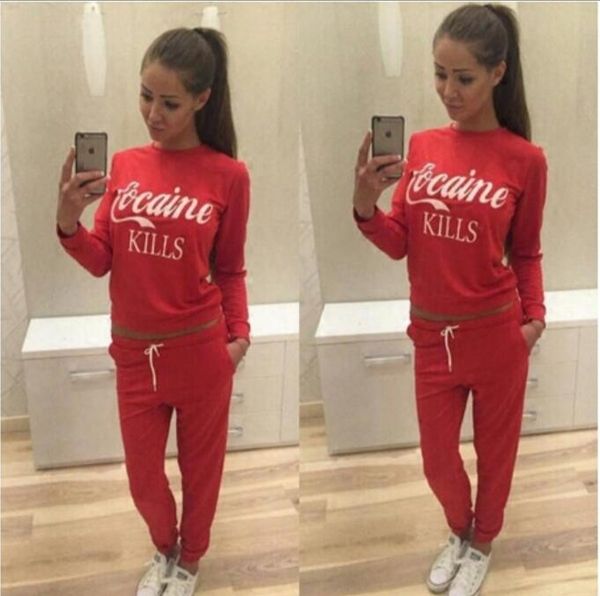 

Wholesale Tracksuit Women Sport Suit Hoodie Sweatshirt+Pant Jogging Femme Marque Survetement Sportswear 2pc Set #9168