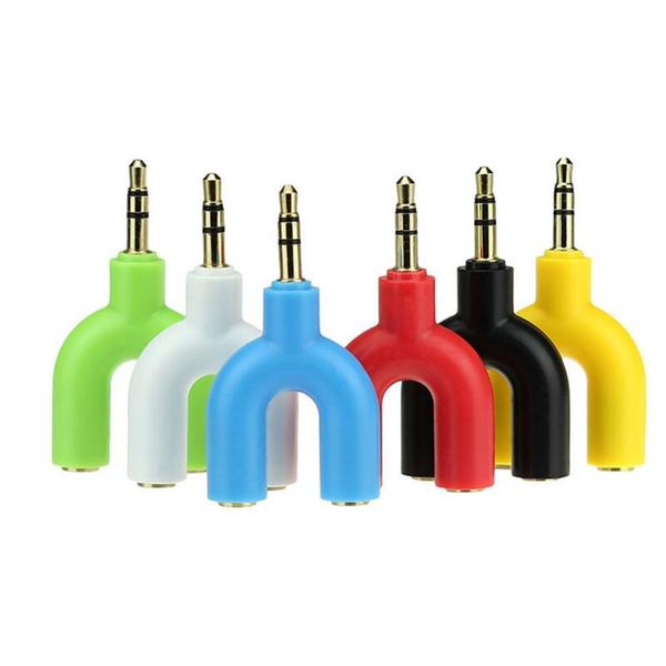 New U Y Type Jack 3.5mm To Dual 3.5mm AUX Cable Headphone Seprator Male To Female Stereo Audio Earphone Splitter Adapter
New U Y Type Jack 3.5mm To Dual 3.5mm AUX Cable Headphone Seprator Male To Female Stereo Audio Earphone Splitter Adapter