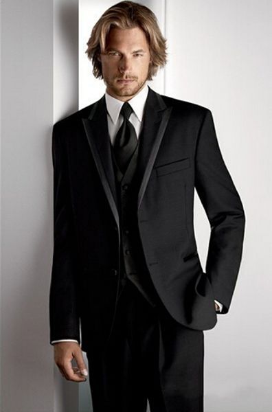 new arrivals two button black groom tuxedos peak lapel groomsmen man suits mens wedding suits (jacket+pants+vest+tie) h:502, Black;gray
new arrivals two button black groom tuxedos peak lapel groomsmen man suits mens wedding suits (jacket+pants+vest+tie) h:502, Black;gray