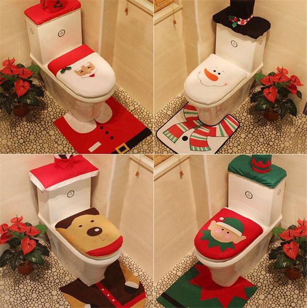 4 styles merry christmas decoration toilet seat cover santa elk elf rug l bathroom set xmas decorations gifts
4 styles merry christmas decoration toilet seat cover santa elk elf rug l bathroom set xmas decorations gifts