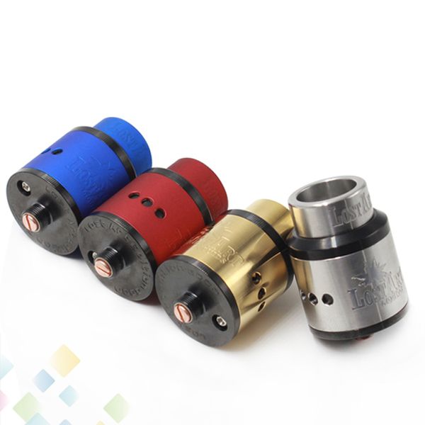 

Vaporizer 528 GOON Lost Art Edition RDA Rebuildable Dripping Atomizer GOON Lostart Adjustable Airflow Control 4 Colors Fit 510 Mods DHL Free