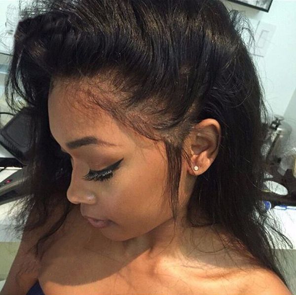 360 lace band frontal closure indian virgin hair with baby hair natural hairline, Black;brown
360 lace band frontal closure indian virgin hair with baby hair natural hairline, Black;brown