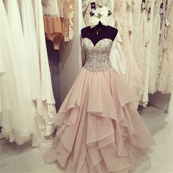 sweetheart floor-length beading gorgeous ruffles skirt prom dress ball gowns champagne evening gowns vestidos graduacion cortos 2019, Black
sweetheart floor-length beading gorgeous ruffles skirt prom dress ball gowns champagne evening gowns vestidos graduacion cortos 2019, Black