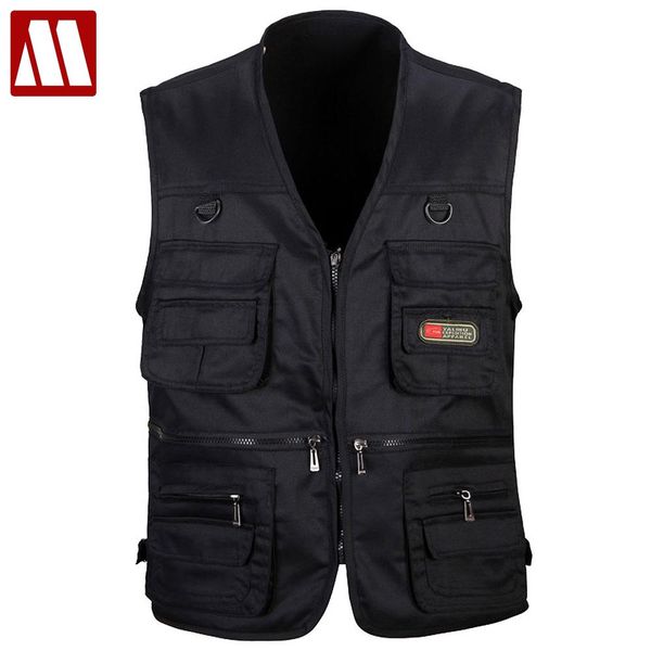 wholesale- spring & autumn male vest casual multi-pocket quinquagenarian 100% cotton mesh vests fashion waistcoat outerwear gilet workwear, Black;white
wholesale- spring & autumn male vest casual multi-pocket quinquagenarian 100% cotton mesh vests fashion waistcoat outerwear gilet workwear, Black;white