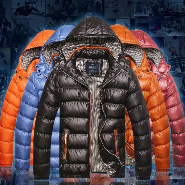 wholesale- new jacket men cotton parka warm thickening winter outerwear hooded waterproof down jacket&coat 22, Black
wholesale- new jacket men cotton parka warm thickening winter outerwear hooded waterproof down jacket&coat 22, Black