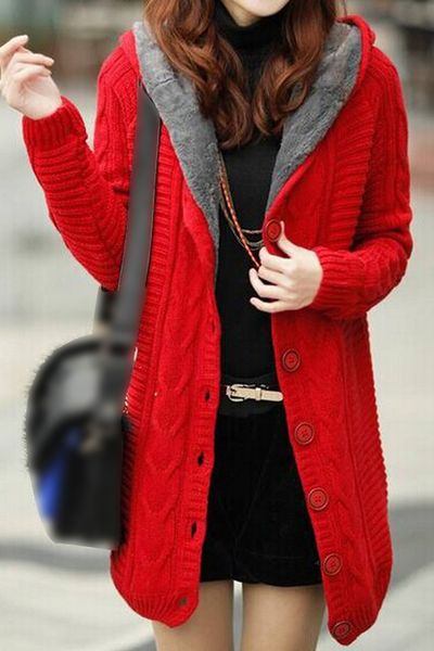 wholesale- tfgs womens cardigan knit hoodie mid-long sweater hooded sweatshirt jacket, Black;brown
wholesale- tfgs womens cardigan knit hoodie mid-long sweater hooded sweatshirt jacket, Black;brown