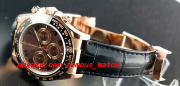 Luxury Watches Wristwatch Men's New Mens Watch Rare Chocolate Dial Model 116515 Sapphire Glass Wristwatches
Luxury Watches Wristwatch Men's New Mens Watch Rare Chocolate Dial Model 116515 Sapphire Glass Wristwatches