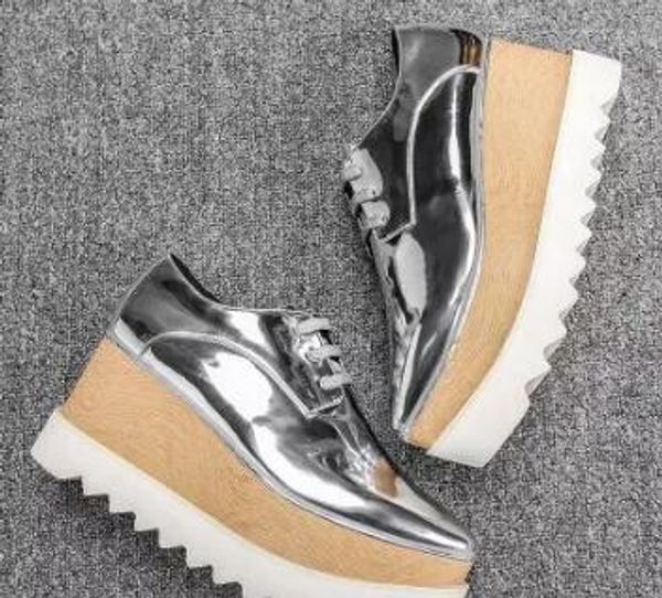 new free Stella Mccartney Odette women Shoes Black Genuine Leather Upper Silver Sole Platform
new free Stella Mccartney Odette women Shoes Black Genuine Leather Upper Silver Sole Platform