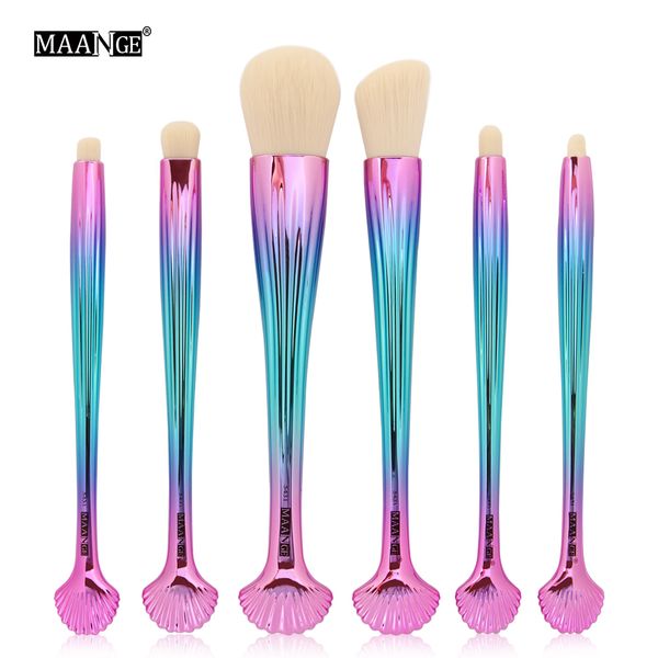 maange professional 6 pcs shell makeup brushes set foundation blending loose powder eyeshadow eyebrow lip cosmetic brushes tools
maange professional 6 pcs shell makeup brushes set foundation blending loose powder eyeshadow eyebrow lip cosmetic brushes tools