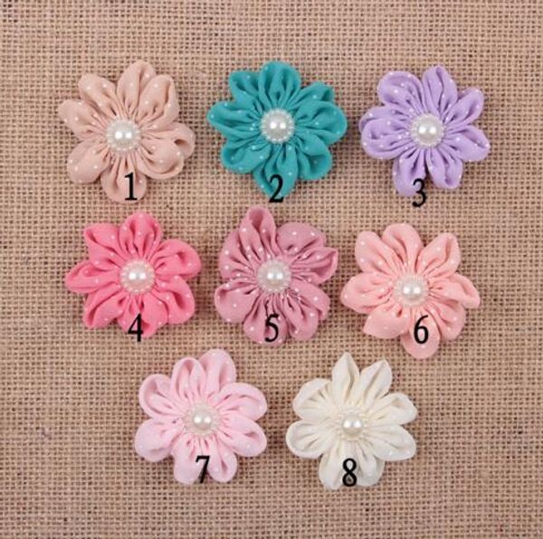 5cm diy craft accessories headwear dot chiffon handmade corsage cloth flowers yh473, Slivery;white
5cm diy craft accessories headwear dot chiffon handmade corsage cloth flowers yh473, Slivery;white