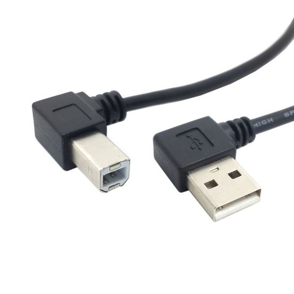 Левый угловой USB 2.0 мужчина к левой угловой USB B мужской 90 градусов принтер сканер к
Левый угловой USB 2.0 мужчина к левой угловой USB B мужской 90 градусов принтер сканер к