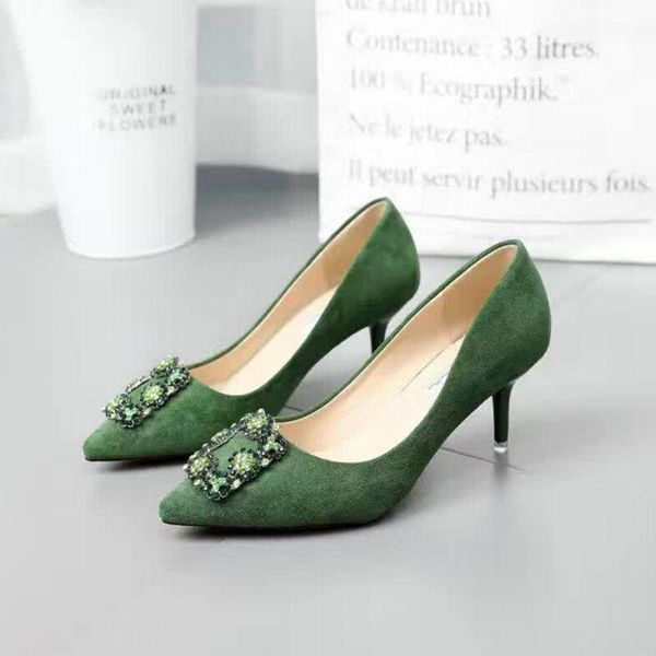 women shoe thin and high heel pumps sheep suede genuine leather ladies shoes pointed toe women's pumps, Black
women shoe thin and high heel pumps sheep suede genuine leather ladies shoes pointed toe women's pumps, Black