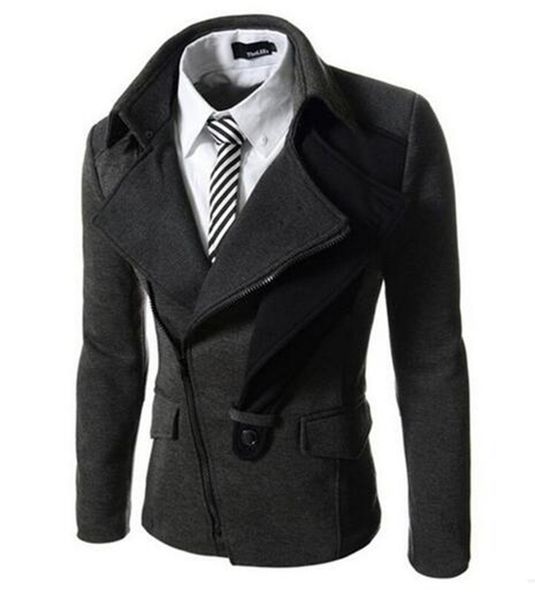 men autumn/winter in europe and the new leisure fashion long trench coat color matching cloth of cultivate one's morality /m-2xl, Black
men autumn/winter in europe and the new leisure fashion long trench coat color matching cloth of cultivate one's morality /m-2xl, Black