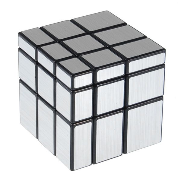 

3x3x3 57mm Wire Drawing Style Cast Coated Magic Cube Challenge Gifts Puzzle Mirror Cubes Educational Toy Special Toys